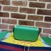 Gucci x Adidas 727791 Green Saddle Bag, Top Quality, 20.5x12x5.5cm #A61846