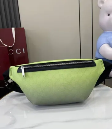 Gucci Lime Green Suede Bumbag with Black Trim and Silver-Tone Zipper 835810 #A58348 Gucci Lime Green Suede Bumbag with Black Trim and Silver-Tone Zipper 835810 #A58348
