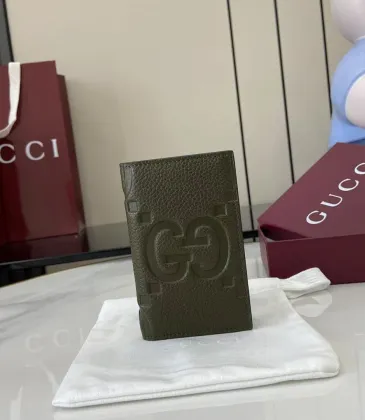 Gucci 739478 Green Leather Wallet, Top Quality, 7.5x12cm #A61852 Gucci 739478 Green Leather Wallet, Top Quality, 7.5x12cm #A61852