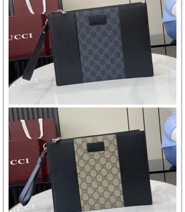 Gucci 795487 GG Pattern Zip Clutch with Wrist Strap 28-22-3cm #A61867 Gucci 795487 GG Pattern Zip Clutch with Wrist Strap 28-22-3cm #A61867