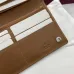 Gucci 821802 GG Denim Leather Trim Bi-fold Long Wallet Snap Card Holder Purse #A65973