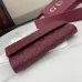 Gucci 847210 GG Embossed Leather Long Flap Wallet Multi Card Slots Clutch Purse #A65972