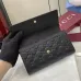 Gucci 847210 GG Embossed Leather Long Flap Wallet Multi Card Slots Clutch Purse #A65972