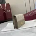 Gucci Beige Leather Compact Wallet with Gold Accents, Multiple Card Slots, Stylish &amp; Functional for Daily Use #A56005
