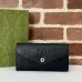 Gucci GG Embossed Leather Envelope Continental Wallet 19×10×3.5cm #A65013