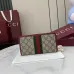 Gucci GG Supreme Web Zip Around Continental Wallet 20×15×5cm #A65031
