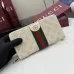 Gucci GG Supreme Web Zip Around Continental Wallet 20×15×5cm #A65031