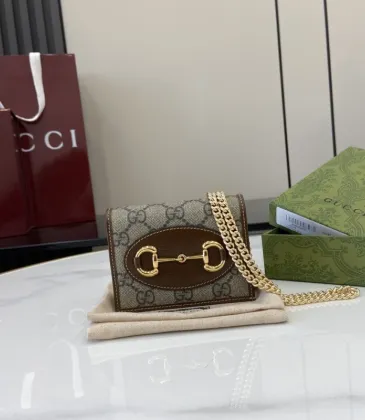 Gucci Mini Shoulder Bag with GG Canvas, Gold Double G Hardware & Chain Strap, Luxury Vintage-Inspired Design for Women #A56007 Gucci Mini Shoulder Bag with GG Canvas, Gold Double G Hardware & Chain Strap, Luxury Vintage-Inspired Design for Women #A56007