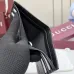Gucci Premium Leather Wallet 867314 Black 11x9cm #A62927