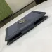 Gucci Blue GG Supreme Canvas Wallet With Double G Hardware #A52609