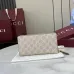 Gucci Zip-Around Wallet with GG Canvas &amp; Beige Leather Trim, Gold Double G Hardware, Stylish &amp; Spacious for Daily Essentials #A56009