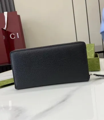 Gucci Black Pebbled Leather Zip Around Wallet For Timeless Luxury #A52615 Gucci Black Pebbled Leather Zip Around Wallet For Timeless Luxury #A52615