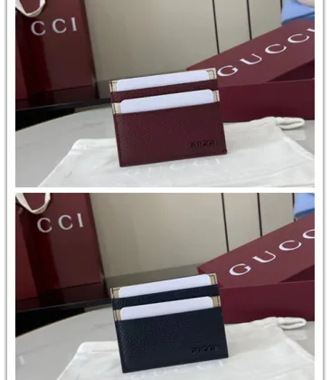 Gucci Leather Card Holders In Rich Burgundy And Classic Navy With Gold Accents #A52616 Gucci Leather Card Holders In Rich Burgundy And Classic Navy With Gold Accents #A52616