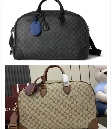 Gucci GG Supreme Canvas Duffel Bags: Iconic Travel Companions size:47×31×25cm #A53535 Gucci GG Supreme Canvas Duffel Bags: Iconic Travel Companions size:47×31×25cm #A53535