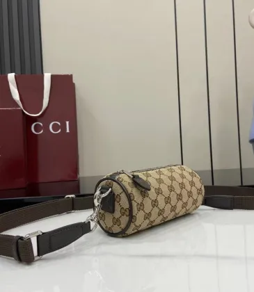 Gucci GG Supreme Canvas Mini Cylinder Bag: Iconic Design in Compact Form size:17.5×8×cm #A53541 Gucci GG Supreme Canvas Mini Cylinder Bag: Iconic Design in Compact Form size:17.5×8×cm #A53541
