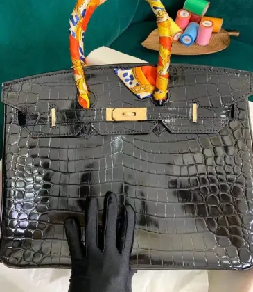 Hermes AAA handbag black #A38478 Hermes AAA handbag black #A38478