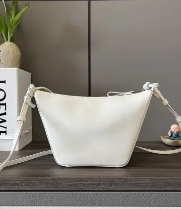 Loewe 262315 Mini Hammock Hobo Bag in Calfskin Size 28x17x9.5CM #A62921