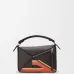 Loewe 262615 Fringe Cat Puzzle Bag in Calfskin Size 24x10.5x16CM #A62899
