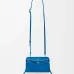 Loewe Amazona 180 Blue Leather Top Handle Bag 34.5x14x27cm #A64991