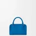 Loewe Amazona 180 Blue Leather Top Handle Bag 34.5x14x27cm #A64991