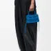 Loewe Amazona 180 Blue Leather Top Handle Bag 34.5x14x27cm #A64991