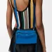 Loewe Amazona 180 Blue Leather Top Handle Bag 34.5x14x27cm #A64991