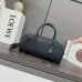 Loewe Amazona 23 Cropped Leather Bowling Bag 23x10x11CM #A63854