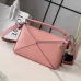 Loewe Featherlight Puzzle Nappa Leather Bag 24x10.5x16.5cm #A63865