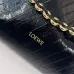 Loewe Flamenco Crocodile Leather Drawstring Bag 30x10.5x20CM #A63857