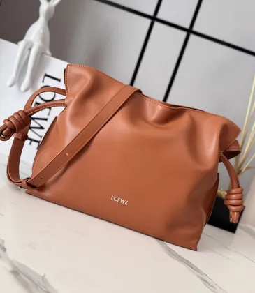 Loewe Flamenco Nappa Leather Drawstring Bag 30x24.5x10.5cm #A63852