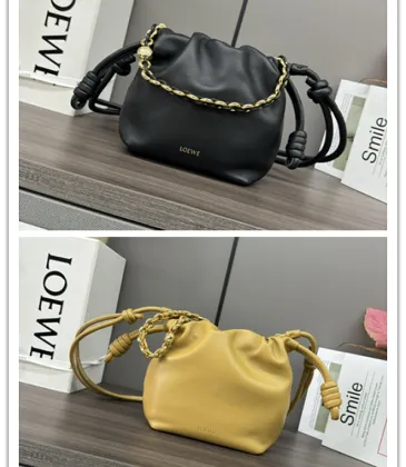 Loewe Flamenco Purse Napa Leather Bucket Bag 23×17×5.5cm #A65008