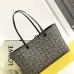 Loewe Large East West Tote Bag in Anagram Jacquard &amp; Leather, 37 x 16 x 25 cm #A63231