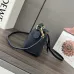 Loewe Puzzle Bag Small Navy Blue Leather with Cloud Design Accents #A50945