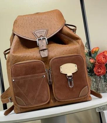 LV M89112 Montsouris Cargo Backpack, Top Quality, 40x17x34cm #A61854 LV M89112 Montsouris Cargo Backpack, Top Quality, 40x17x34cm #A61854