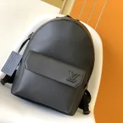 Louis Vuitton Black Backpack 1:1 Quality #999932996 Louis Vuitton Black Backpack 1:1 Quality #999932996