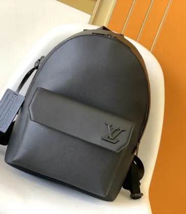 Louis Vuitton Black Backpack 1:1 Quality #999932996 Louis Vuitton Black Backpack 1:1 Quality #999932996