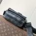 Louis Vuitton Monogram Eclipse Getaway Messenger Bag M12518, 19x20x6cm #B69334