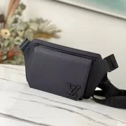 Louis Vuitton Takeoff Sling Black Autres Cuirs Men's Shoulder Bag 1:1 original Quality #999935272