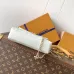 LV Nano Madeleine Monogram Leather Chain Bag 21×12.5×6cm #A65052