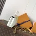 LV Nano Madeleine Monogram Leather Chain Bag 21×12.5×6cm #A65052