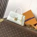 LV Nano Madeleine Monogram Leather Chain Bag 21×12.5×6cm #A65052