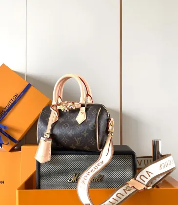 Louis Vuitton Speedy Bandoulière Bag With Customized Charms And Monogram Canvas Design #A50714 Louis Vuitton Speedy Bandoulière Bag With Customized Charms And Monogram Canvas Design #A50714