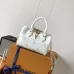 LV Speedy 20 Monogram Leather Crossbody Handbag 20.5×13.5×12cm #A65045