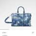 LV Speedy 30 Damoflage Print Canvas Handbag with Strap 34×22×19cm #A65043