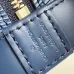 Louis Vuitton Blue Epi Leather Speedy Bag With Signature Strap And Gold Hardware size:23×17×11cm #A54067