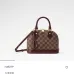 Louis Vuitton Alma BB Handbag Damier Ebene M48279 23.5x17.5x11.5cm #B69367