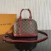 Louis Vuitton Alma BB Handbag Damier Ebene M48279 23.5x17.5x11.5cm #B69367