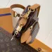 Vintage - Inspired Louis Vuitton Monogram Crossbody Bag With Dual Pockets size:25×17×11cm #A53525