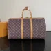Louis Vuitton Monogram Canvas Keepall Bandoulière Bag With Timeless Design #A50987