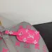 Louis Vuitton Gray Speedy Bandoulière Bag With Pink Monogram Print #A52597